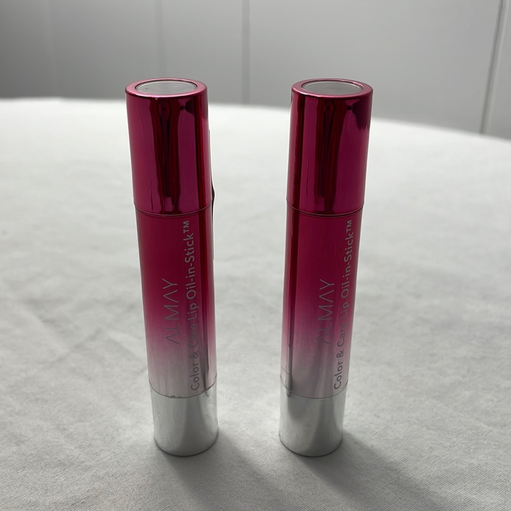 Huge Sale 🎉🎉🎉 2- Pack Almay Color & Care Lip Oil - in Stick BNIB